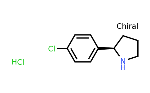 CAS 1228560-90-4 | (R)-2-(4-Chlorophenyl)pyrrolidine hydrochloride