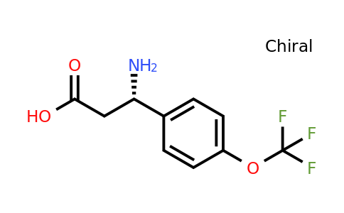 CAS 1228560-97-1 | (3S)-3-Amino-3-[4-(trifluoromethoxy)phenyl]propanoic acid