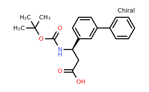 CAS 1228561-04-3 | (R)-3-Biphenyl-3-YL-3-tert-butoxycarbonylamino-propionic acid