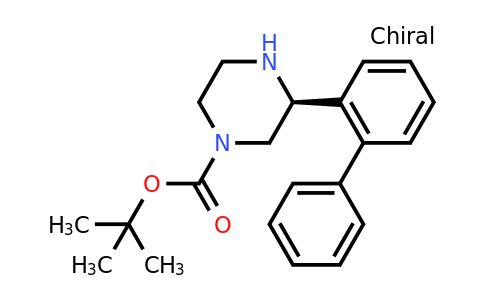 CAS 1228561-09-8 | (S)-3-Biphenyl-2-YL-piperazine-1-carboxylic acid tert-butyl ester