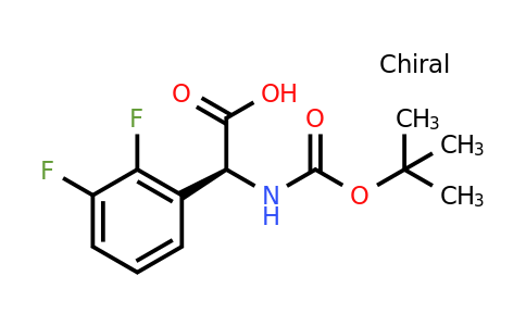 CAS 1228561-21-4 | (2S)-2-(2,3-Difluorophenyl)-2-[(tert-butoxy)carbonylamino]acetic acid