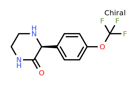 CAS 1228561-28-1 | (S)-3-(4-Trifluoromethoxy-phenyl)-piperazin-2-one