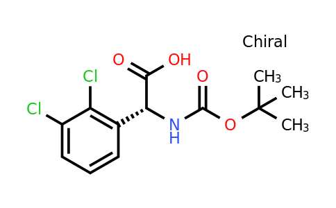 CAS 1228561-32-7 | (2R)-2-(2,3-Dichlorophenyl)-2-[(tert-butoxy)carbonylamino]acetic acid