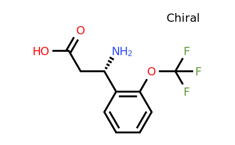 CAS 1228561-33-8 | (3S)-3-Amino-3-[2-(trifluoromethoxy)phenyl]propanoic acid