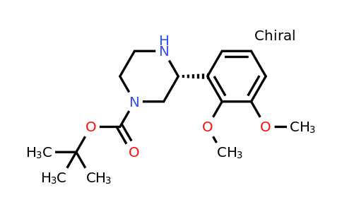 CAS 1228561-37-2 | (R)-3-(2,3-Dimethoxy-phenyl)-piperazine-1-carboxylic acid tert-butyl ester
