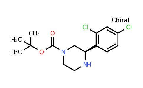 CAS 1228561-75-8 | (R)-3-(2,4-Dichloro-phenyl)-piperazine-1-carboxylic acid tert-butyl ester