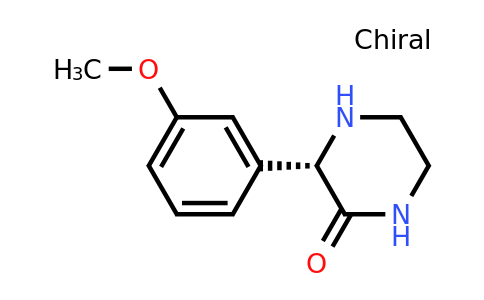 CAS 1228561-81-6 | (S)-3-(3-Methoxy-phenyl)-piperazin-2-one