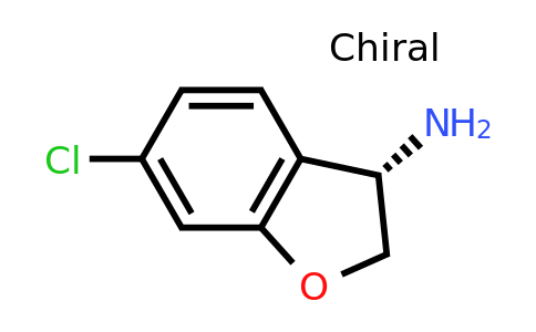 CAS 1228561-83-8 | (3S)-6-Chloro-2,3-dihydro-1-benzofuran-3-amine