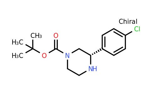 CAS 1228561-86-1 | (S)-3-(4-Chloro-phenyl)-piperazine-1-carboxylic acid tert-butyl ester
