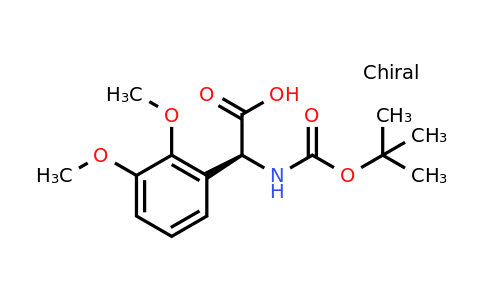 CAS 1228565-69-2 | (2S)-2-(2,3-Dimethoxyphenyl)-2-[(tert-butoxy)carbonylamino]acetic acid