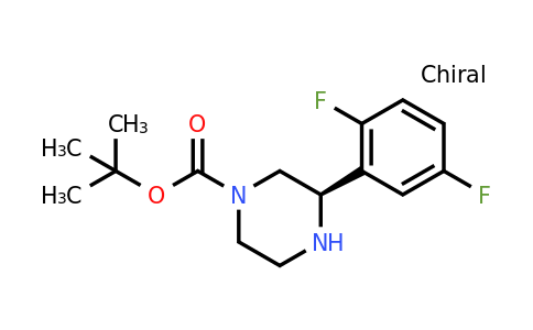 CAS 1228565-80-7 | (R)-3-(2,5-Difluoro-phenyl)-piperazine-1-carboxylic acid tert-butyl ester