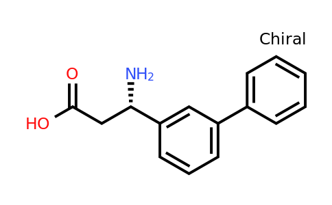 CAS 1228565-94-3 | (3S)-3-Amino-3-(3-phenylphenyl)propanoic acid