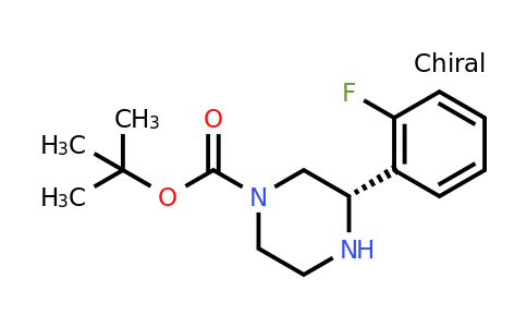 CAS 1228566-03-7 | (S)-3-(2-Fluoro-phenyl)-piperazine-1-carboxylic acid tert-butyl ester