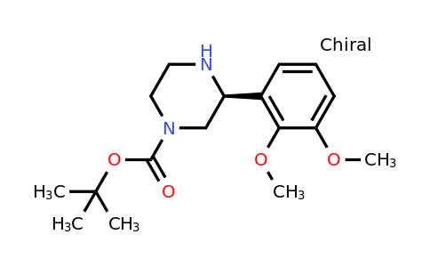 CAS 1228566-06-0 | (S)-3-(2,3-Dimethoxy-phenyl)-piperazine-1-carboxylic acid tert-butyl ester