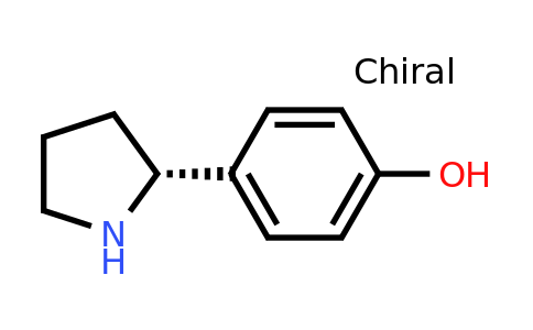 CAS 1228566-32-2 | (R)-4-(Pyrrolidin-2-yl)phenol
