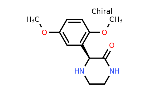 CAS 1228566-33-3 | (S)-3-(2,5-Dimethoxy-phenyl)-piperazin-2-one