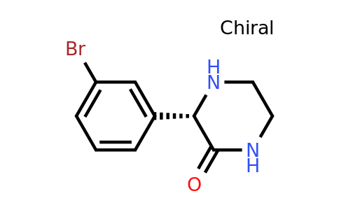 CAS 1228566-56-0 | (S)-3-(3-Bromo-phenyl)-piperazin-2-one