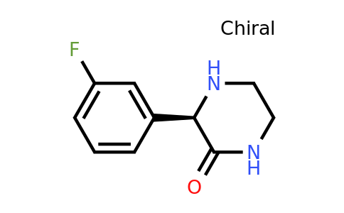 CAS 1228568-49-7 | (3R)-3-(3-Fluorophenyl)piperazin-2-one