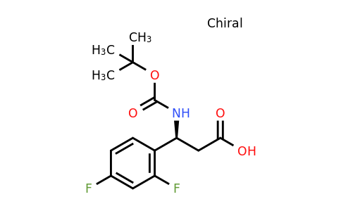 CAS 1228568-93-1 | (S)-3-Tert-butoxycarbonylamino-3-(2,4-difluoro-phenyl)-propionic acid