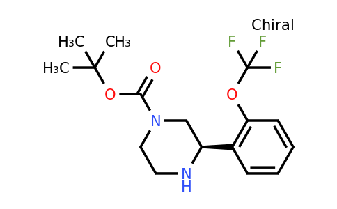 CAS 1228568-95-3 | (R)-3-(2-Trifluoromethoxy-phenyl)-piperazine-1-carboxylic acid tert-butyl ester