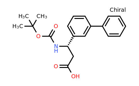 CAS 1228569-19-4 | (S)-3-Biphenyl-3-YL-3-tert-butoxycarbonylamino-propionic acid