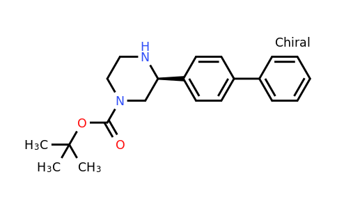 CAS 1228569-38-7 | (S)-3-Biphenyl-4-YL-piperazine-1-carboxylic acid tert-butyl ester