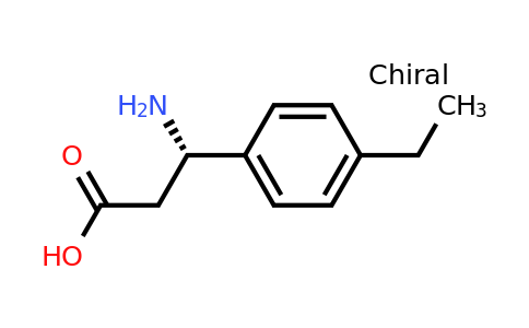 CAS 1228570-13-5 | (3S)-3-Amino-3-(4-ethylphenyl)propanoic acid