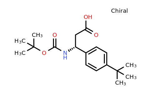 CAS 1228570-35-1 | (R)-3-Tert-butoxycarbonylamino-3-(4-tert-butyl-phenyl)-propionic acid