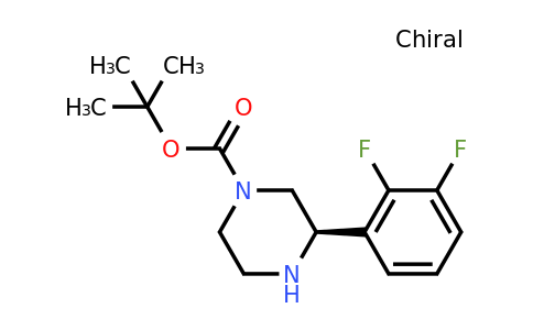 CAS 1228570-44-2 | (R)-3-(2,3-Difluoro-phenyl)-piperazine-1-carboxylic acid tert-butyl ester
