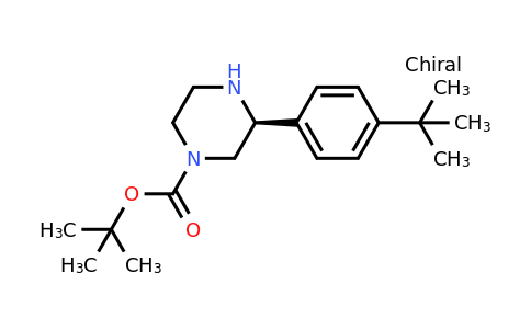 CAS 1228570-91-9 | (S)-3-(4-Tert-butyl-phenyl)-piperazine-1-carboxylic acid tert-butyl ester