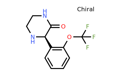 CAS 1228571-00-3 | (R)-3-(2-Trifluoromethoxy-phenyl)-piperazin-2-one