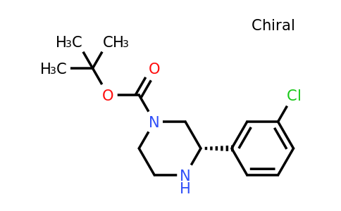CAS 1228571-03-6 | (S)-3-(3-Chloro-phenyl)-piperazine-1-carboxylic acid tert-butyl ester