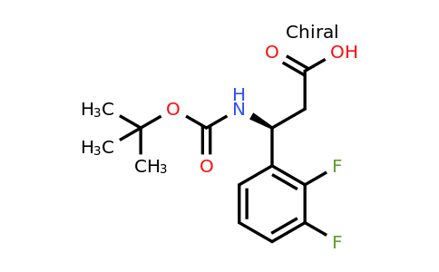 CAS 1228571-12-7 | (S)-3-Tert-butoxycarbonylamino-3-(2,3-difluoro-phenyl)-propionic acid