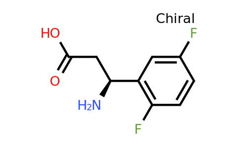 CAS 1228571-37-6 | (3S)-3-Amino-3-(2,5-difluorophenyl)propanoic acid