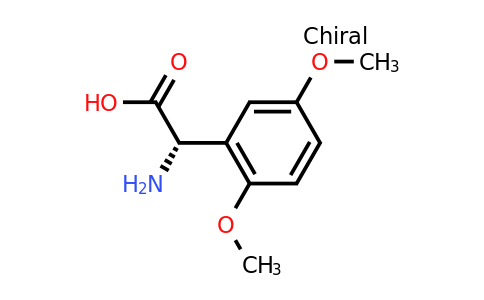 CAS 1228571-90-1 | (2S)-2-Amino-2-(2,5-dimethoxyphenyl)acetic acid