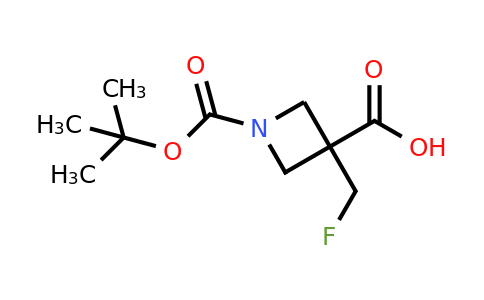 CAS 1228581-12-1 | 1-[(tert-butoxy)carbonyl]-3-(fluoromethyl)azetidine-3-carboxylic acid