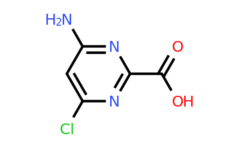 CAS 1228588-63-3 | 4-amino-6-chloropyrimidine-2-carboxylic acid