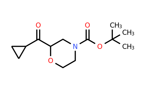 CAS 1228600-37-0 | tert-butyl 2-cyclopropanecarbonylmorpholine-4-carboxylate