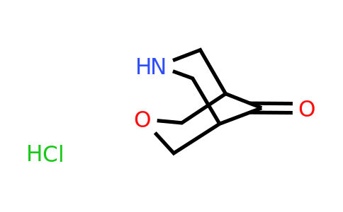 CAS 1228600-54-1 | 3-oxa-7-azabicyclo[3.3.1]nonan-9-one, hydrochloride (1:1)