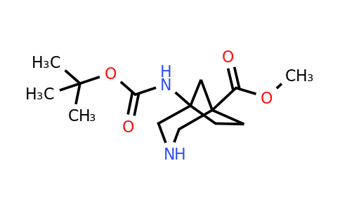 CAS 1228630-87-2 | methyl 5-(tert-butoxycarbonylamino)-3-azabicyclo[3.2.1]octane-1-carboxylate