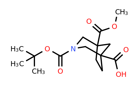 CAS 1228631-08-0 | 3-tert-butoxycarbonyl-5-methoxycarbonyl-3-azabicyclo[3.2.1]octane-1-carboxylic acid