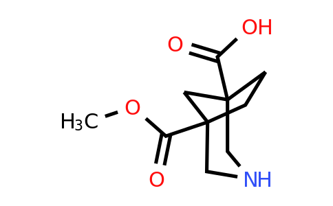 CAS 1228631-31-9 | 5-methoxycarbonyl-3-azabicyclo[3.2.1]octane-1-carboxylic acid