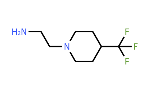 CAS 1228762-53-5 | 2-(4-Trifluoromethyl-piperidin-1-yl)-ethylamine