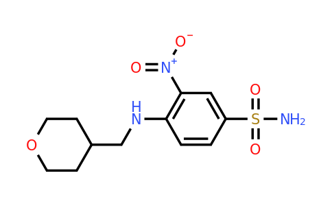 CAS 1228779-96-1 | 3-nitro-4-[(oxan-4-ylmethyl)amino]benzene-1-sulfonamide
