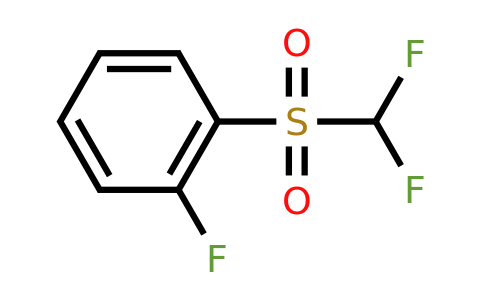 CAS 1228784-41-5 | 1-Difluoromethanesulfonyl-2-fluorobenzene