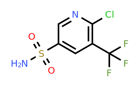 CAS 1228875-16-8 | 6-Chloro-5-(trifluoromethyl)pyridine-3-sulfonamide