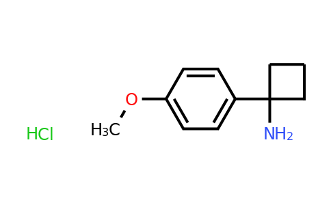 CAS 1228879-06-8 | 1-(4-Methoxyphenyl)cyclobutanamine hydrochloride