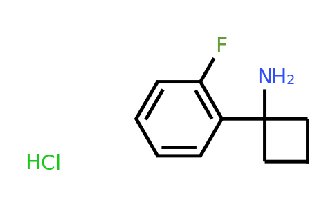 CAS 1228879-28-4 | 1-(2-Fluorophenyl)cyclobutanamine hydrochloride