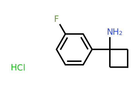 CAS 1228880-28-1 | 1-(3-Fluorophenyl)cyclobutanamine hydrochloride
