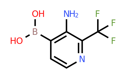 CAS 1228898-11-0 | (3-Amino-2-(trifluoromethyl)pyridin-4-yl)boronic acid